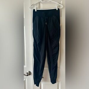 Lululemon Athletica Black Track Pants with Relaxed Fit